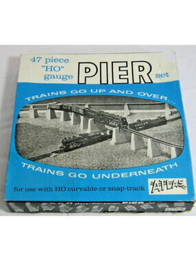 Atlas 47 Piece HO Gauge PIER SET
